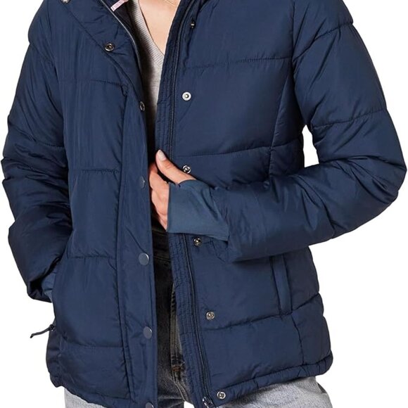 Amazon Essentials Womens Heavyweight Quilted Long-Sleeve Hooded Puffer Coat (XS) - Picture 1 of 2